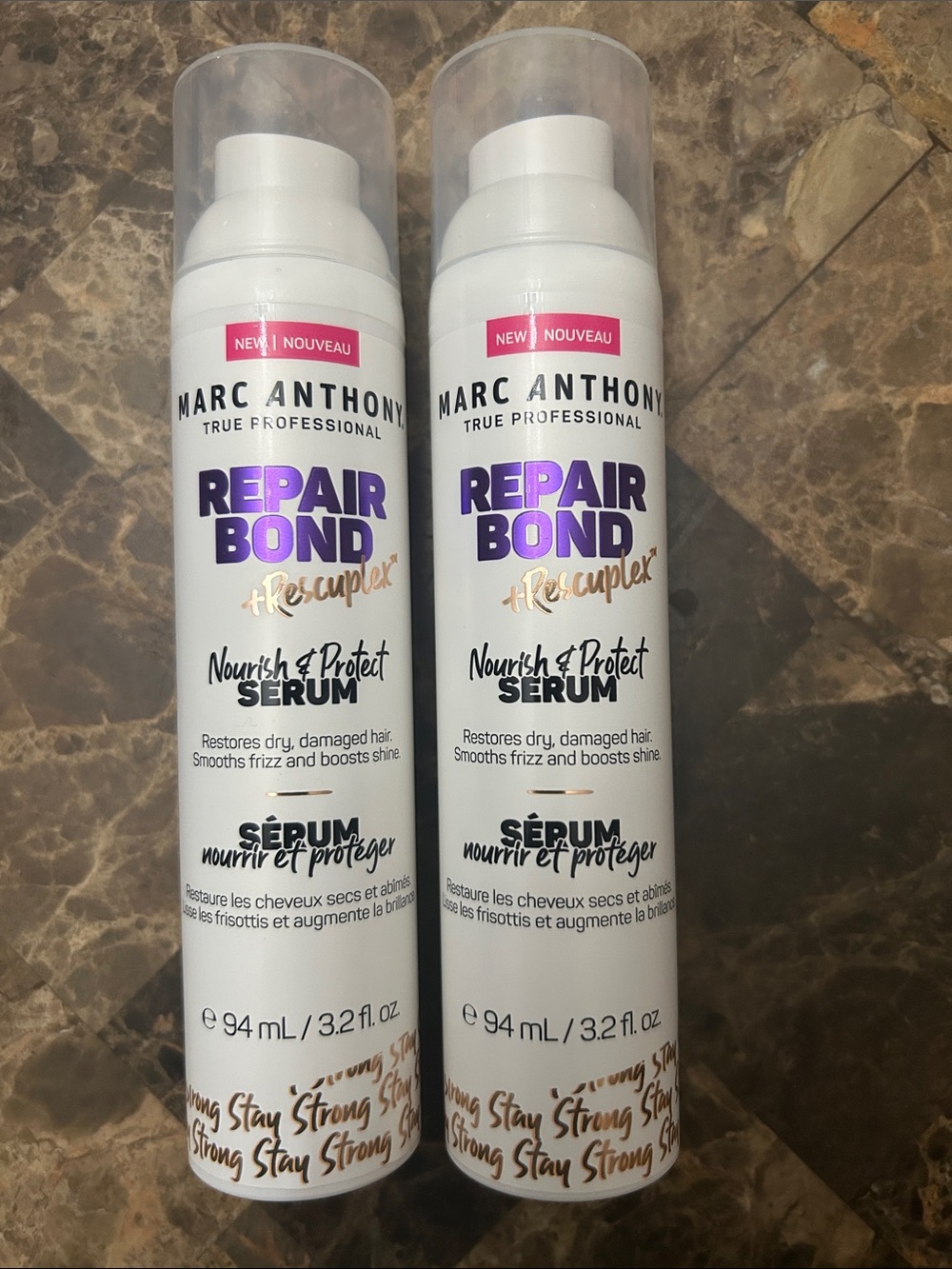 NWT 🆕 Marc Anthony TWO Repair Bond Nourish & Protect Serum for damaged, dry hair